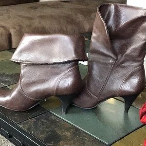 Brown boots